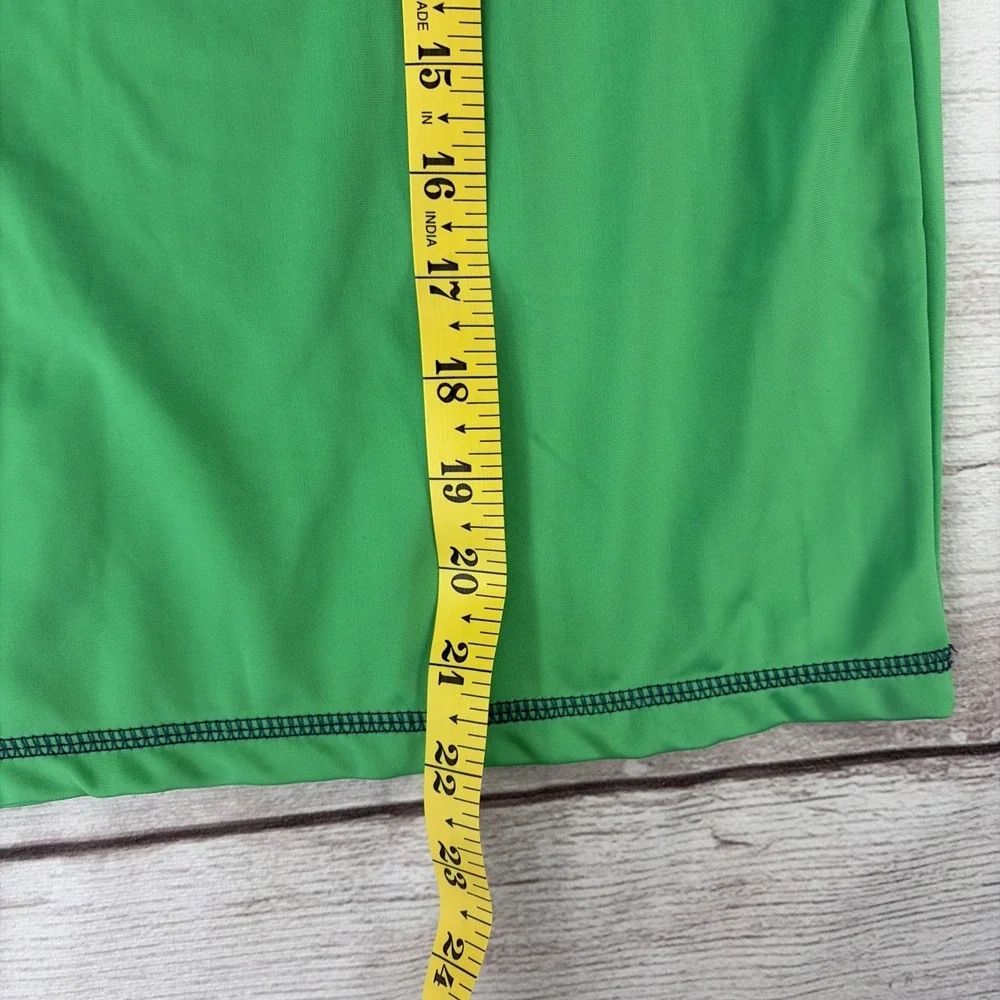 New Kanu Surf Shirt Youth XL Green UPF 50+ Swim Rash Guard Short Sleeve